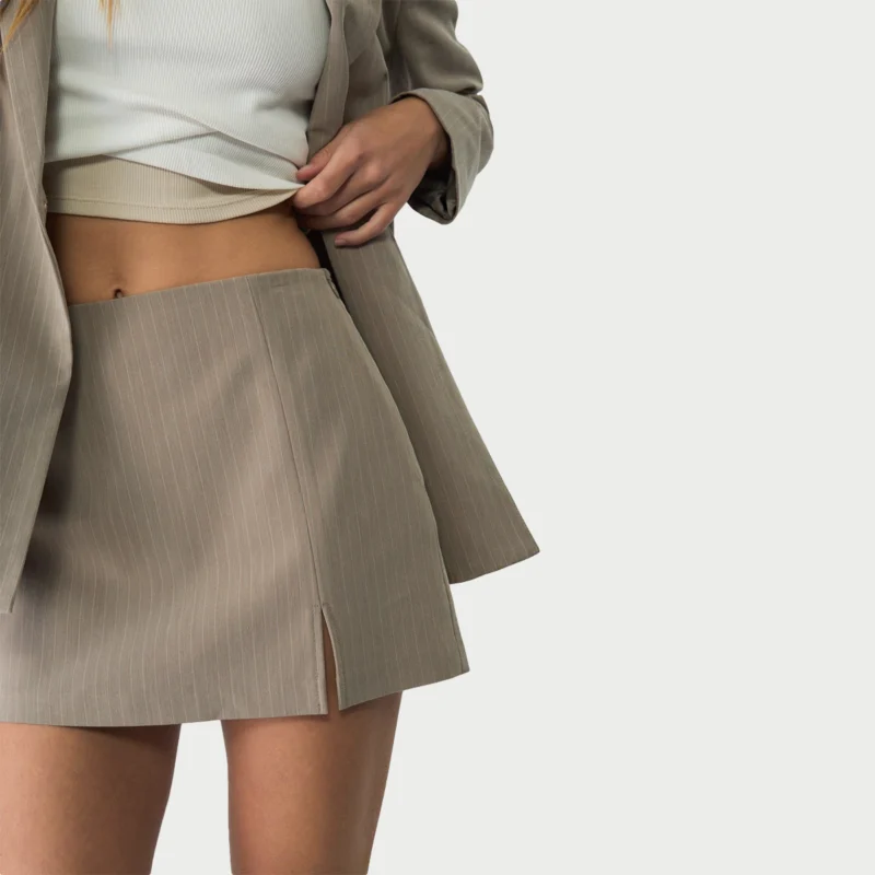 Jupe-culotte avec fente latérale – Image 3