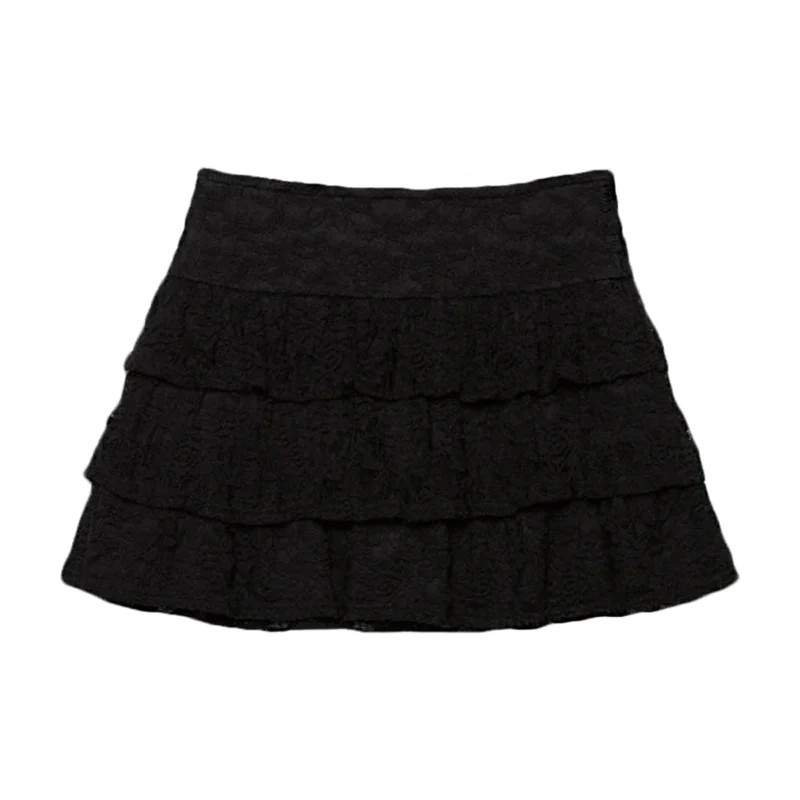 Jupe-culotte fluide dentelle – Image 6